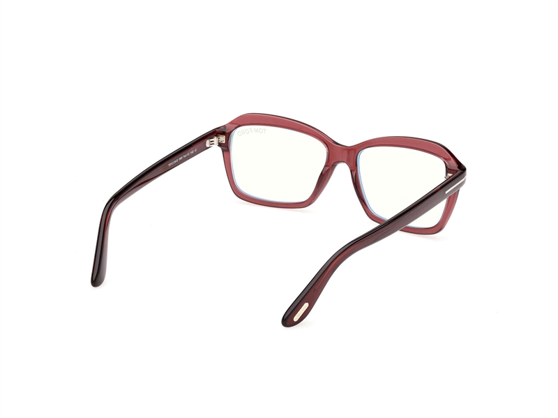 TOM FORD FT6129-B Brillestel (Form: Firkantet - Farve: Rød)