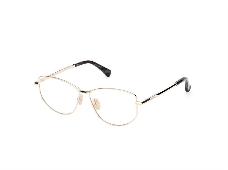 MaxMara MM5153 Brillestel (Form: Rund - Farve: Guld)