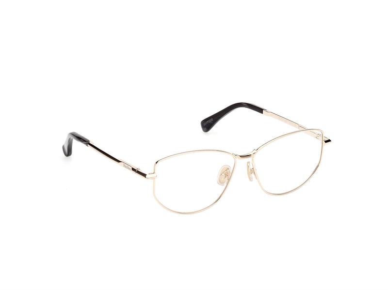 MaxMara MM5153 Brillestel (Form: Rund - Farve: Guld)