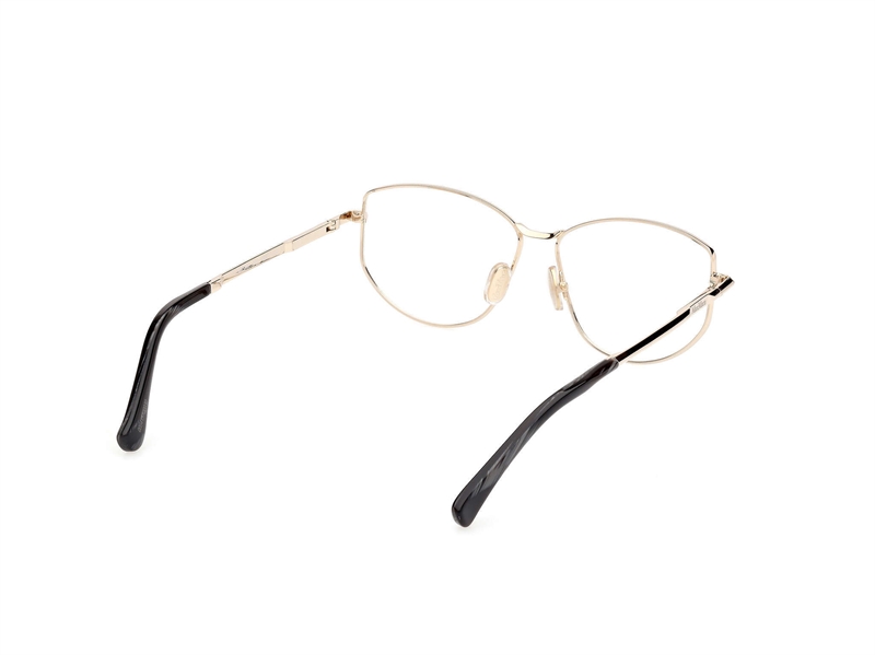 MaxMara MM5153 Brillestel (Form: Rund - Farve: Guld)