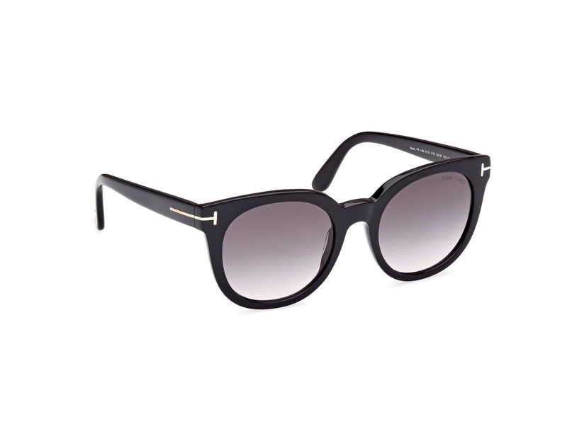 Tom Ford FT1109 Solbrille (Form: Summerbird - Farve: Sort)
