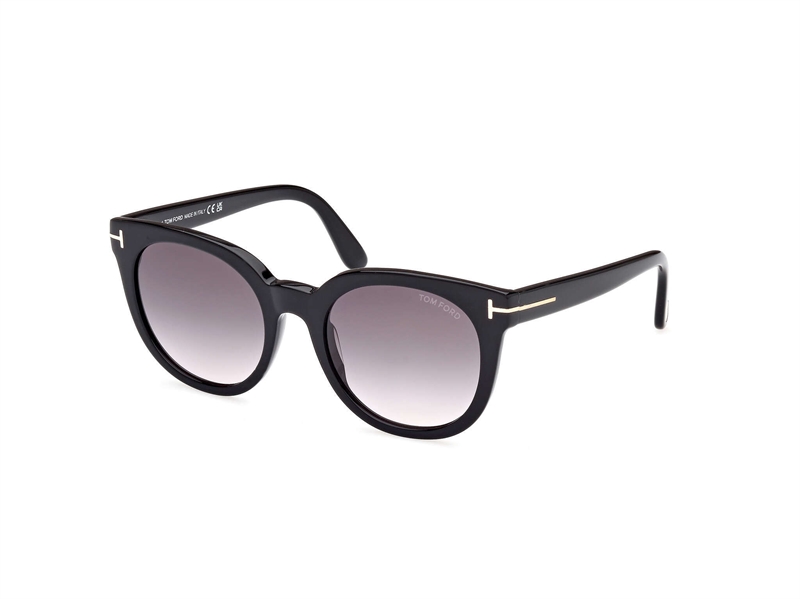 Tom Ford FT1109 Solbrille (Form: Summerbird - Farve: Sort)