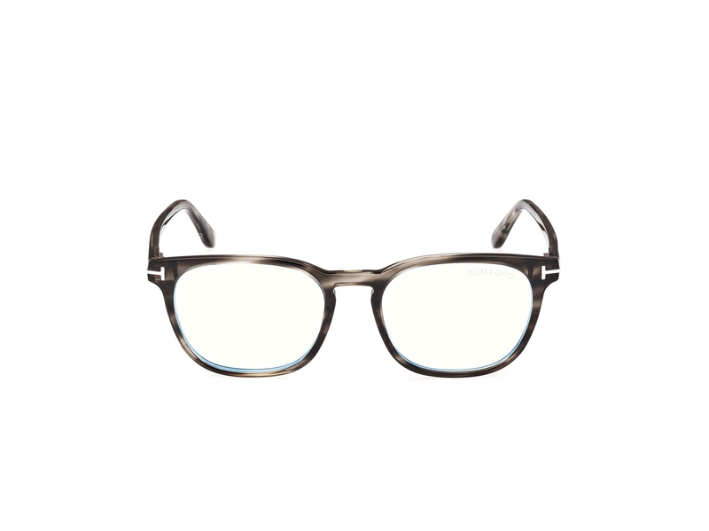 Tom Ford FT5868-B Brillestel (Form: Firkantet - Farve: Grå)