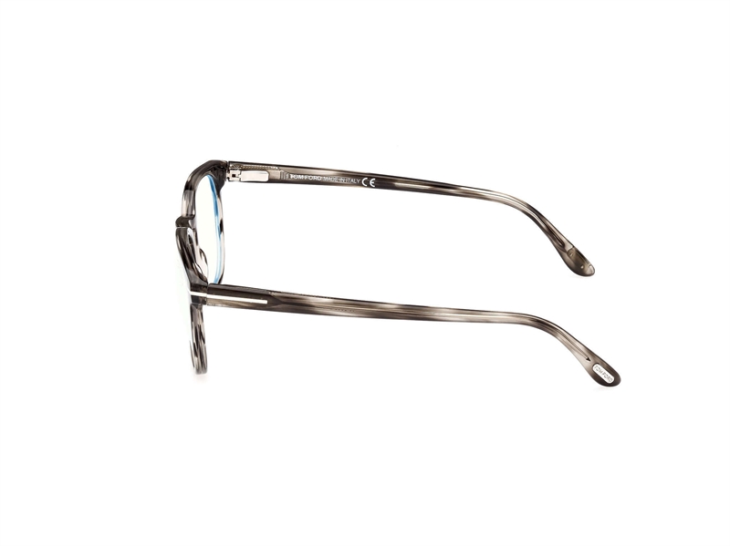 Tom Ford FT5868-B Brillestel (Form: Firkantet - Farve: Grå)