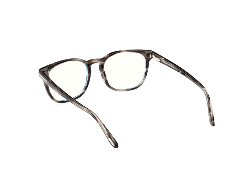 Tom Ford FT5868-B Brillestel (Form: Firkantet - Farve: Grå)