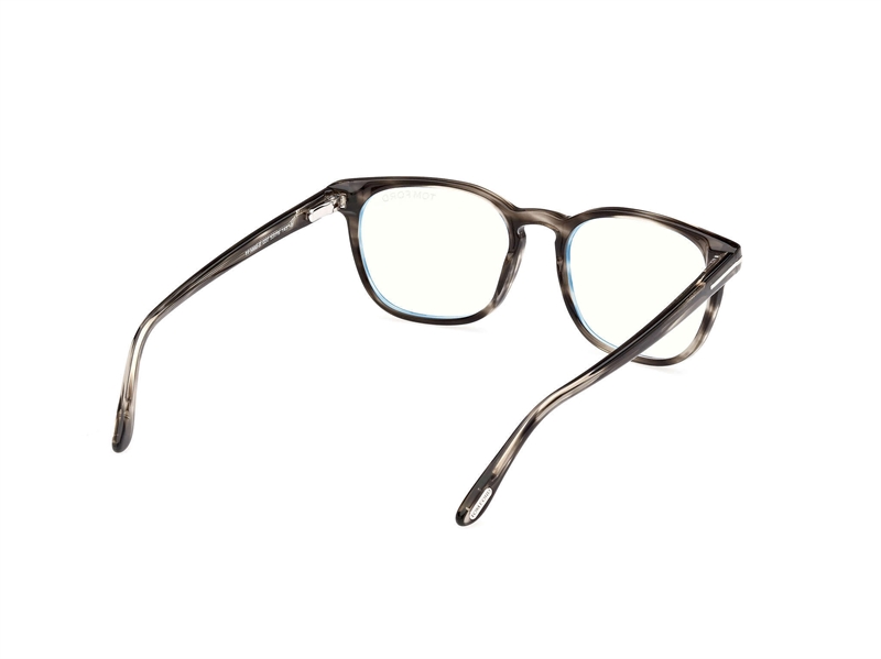 Tom Ford FT5868-B Brillestel (Form: Firkantet - Farve: Grå)