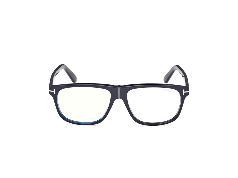 Tom Ford FT5978-B Brillestel (Form: Pilot - Farve: Blå)