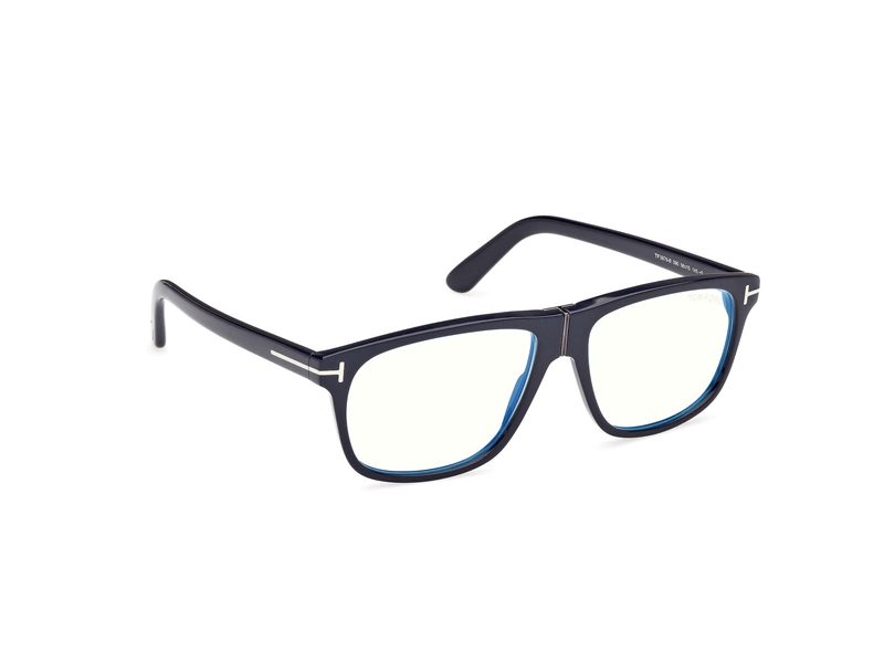 Tom Ford FT5978-B Brillestel (Form: Pilot - Farve: Blå)