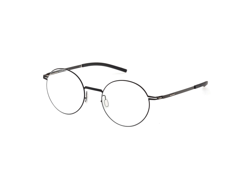 Ic! Berlin IC5045-D Brillestel (Form: Rund - Farve: Sort)