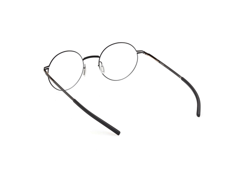 Ic! Berlin IC5045-D Brillestel (Form: Rund - Farve: Sort)