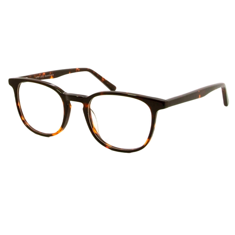 NPS 2039 Brillestel (Form: Oval - Farve: Brun)