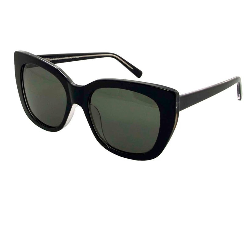NPS 215 Solbrille (Form: Cat Eye - Farve: Sort)