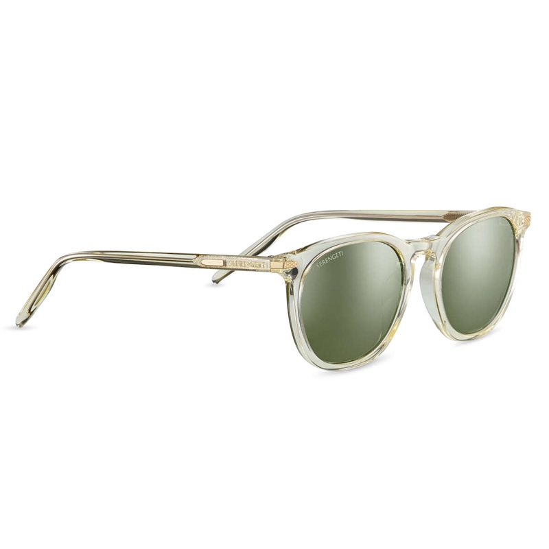 Serengeti ARLIE Solbrille (Form: Rund - Farve: Brun)