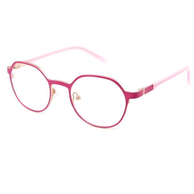 Young 2223 Brillestel (Form: Rund - Farve: Pink)