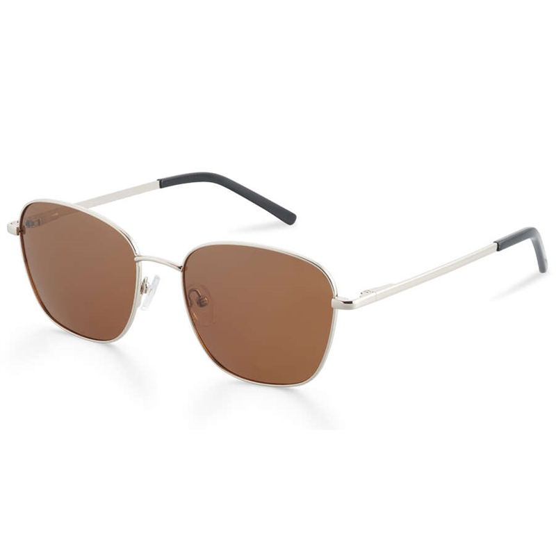 NPS 306 Solbrille (Form: Firkantet - Farve: Sølv)