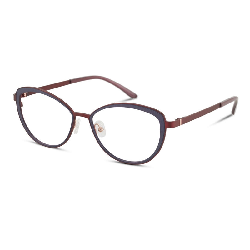 KunoQvist MERRY Brillestel (Form: Cat Eye - Farve: Lilla)