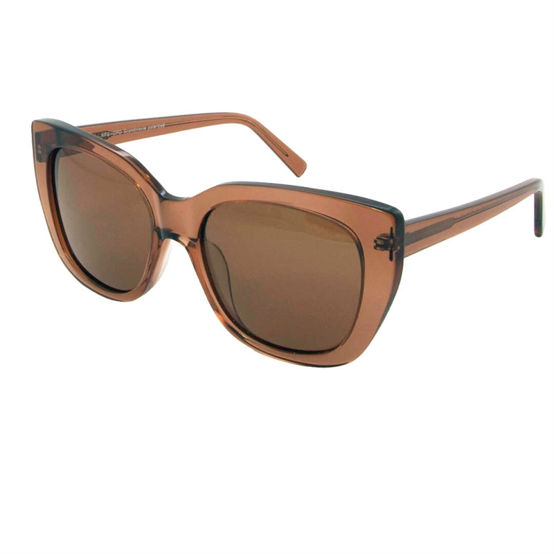 NPS 215 Solbrille (Form: Cat Eye - Farve: Brun)