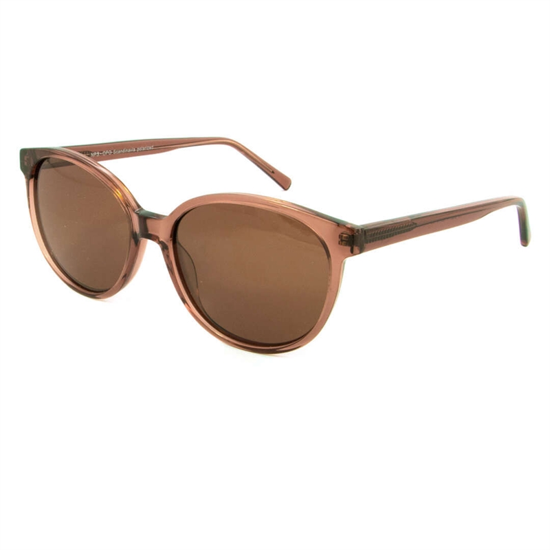 NPS 214 Solbrille (Form: Oval - Farve: Brun)
