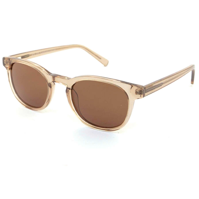 NPS 213 Solbrille (Form: Rund - Farve: Brun)