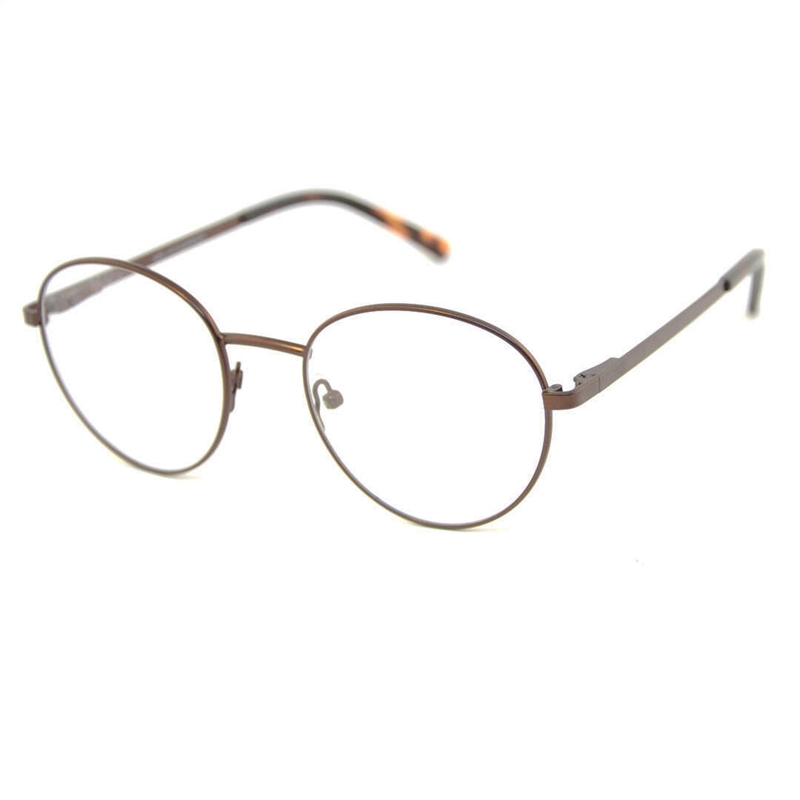 NPS 3180 Brillestel (Form: Rund - Farve: Brun)