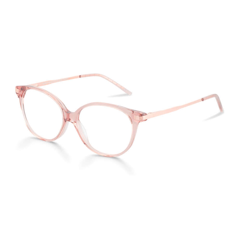 Young 1202 Brillestel (Form: Oval - Farve: Pink)