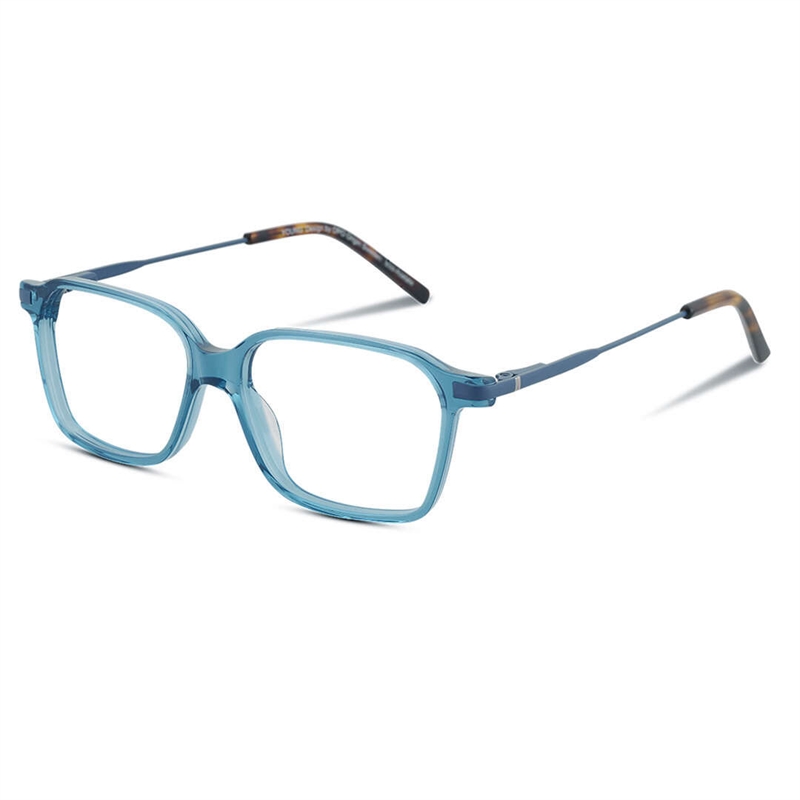 Young 1220 Brillestel (Form: Firkantet - Farve: Blå)