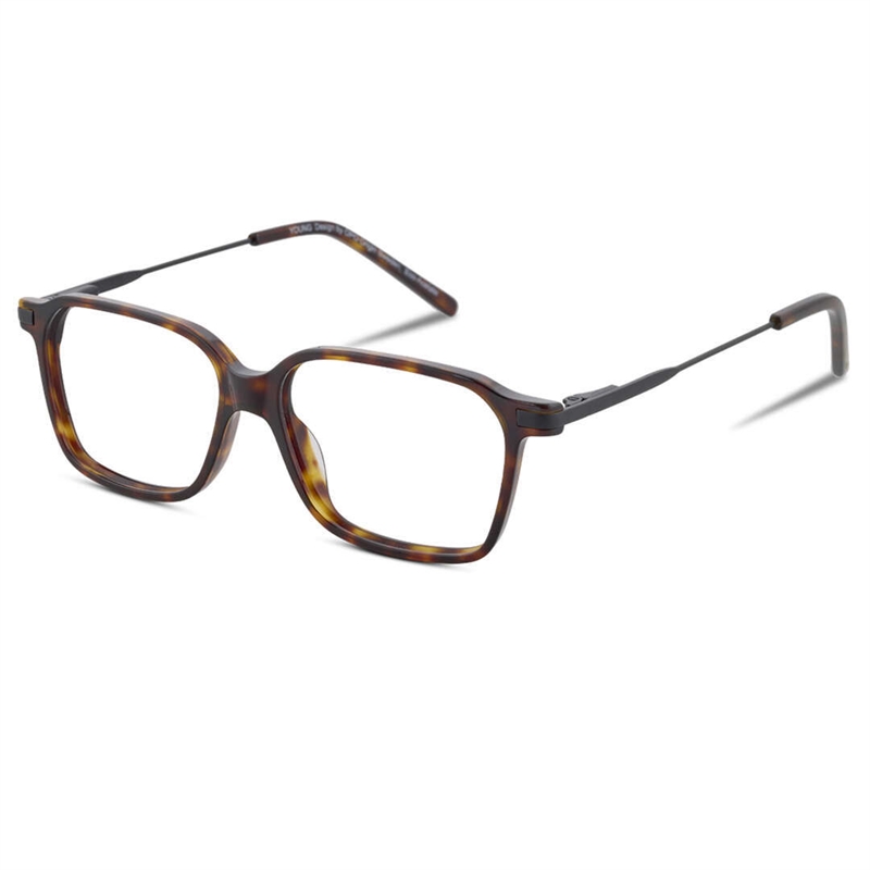 Young 1220 Brillestel (Form: Firkantet - Farve: Brun)