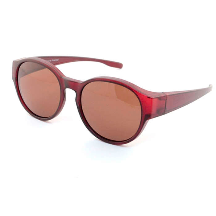 NPS 106 Solbrille (Form: Rund - Farve: Rød)