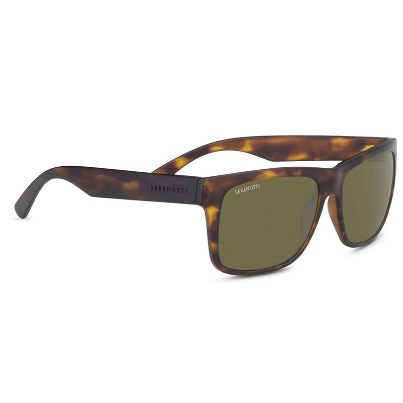 Serengeti POSITANO Solbrille (Form: Firkantet - Farve: Havana)