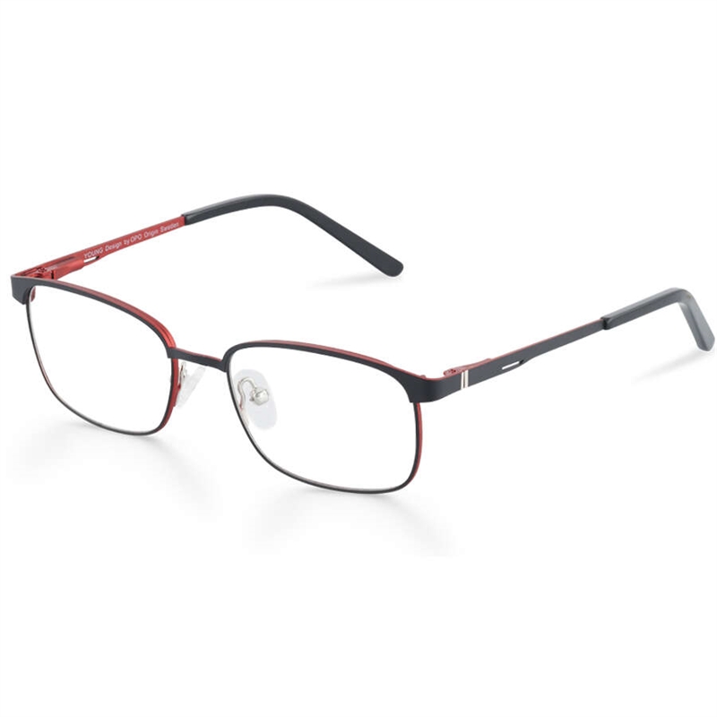 Young 2200 Brillestel (Form: Firkantet - Farve: Sort)