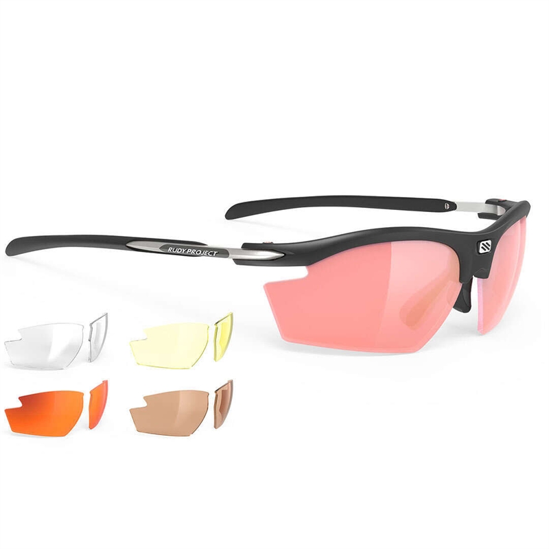 Rudy Project RYDON Solbrille (Form: Wrap around - Farve: Sort)
