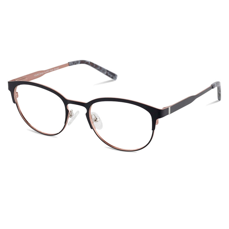 Young 2220 Brillestel (Form: Oval - Farve: Sort)