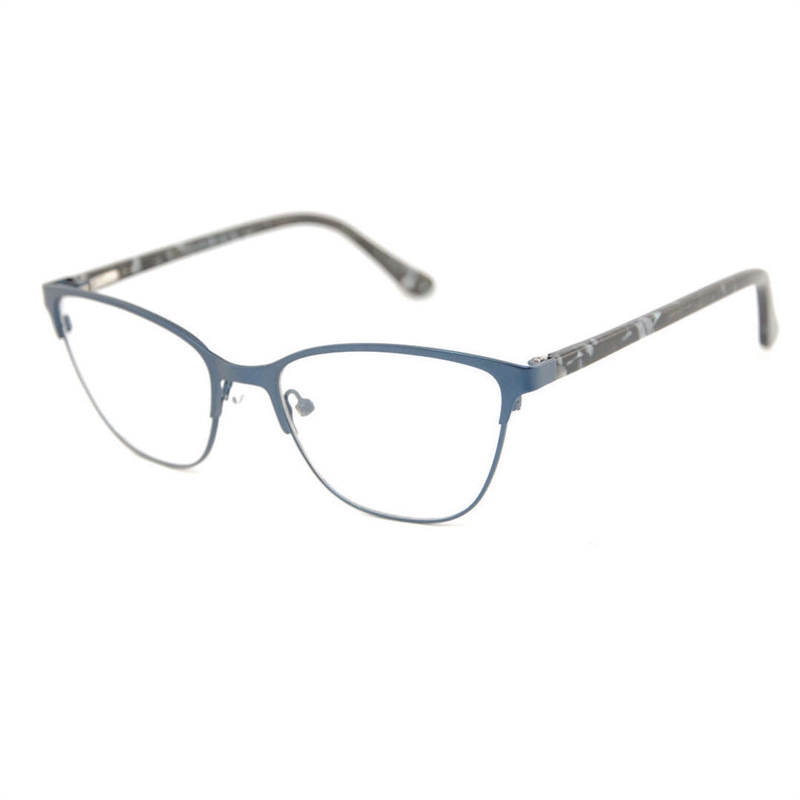NPS 3177 Brillestel (Form: Summerbird - Farve: Blå)