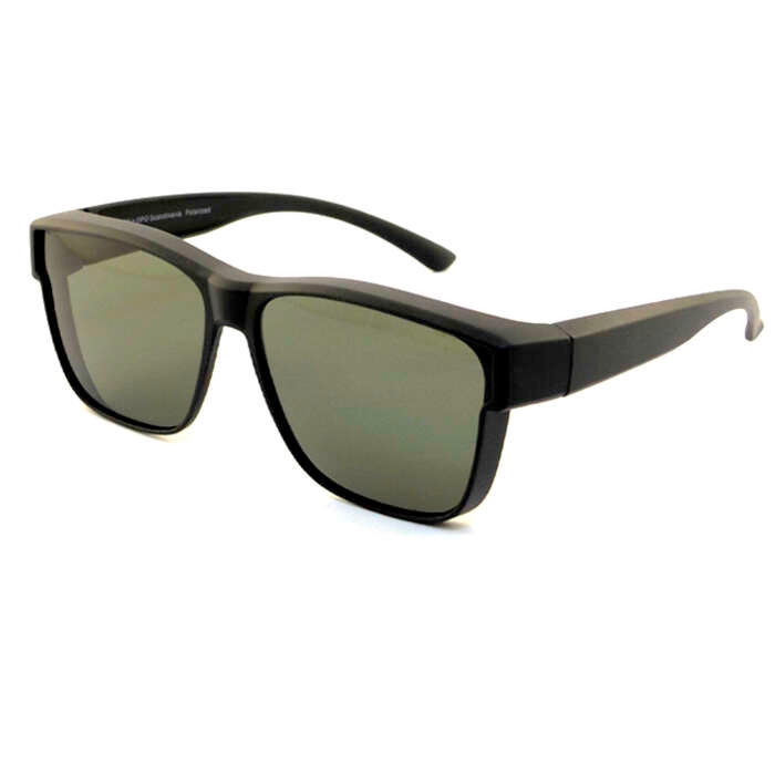 NPS 107 Solbrille (Form: Firkantet - Farve: Sort)