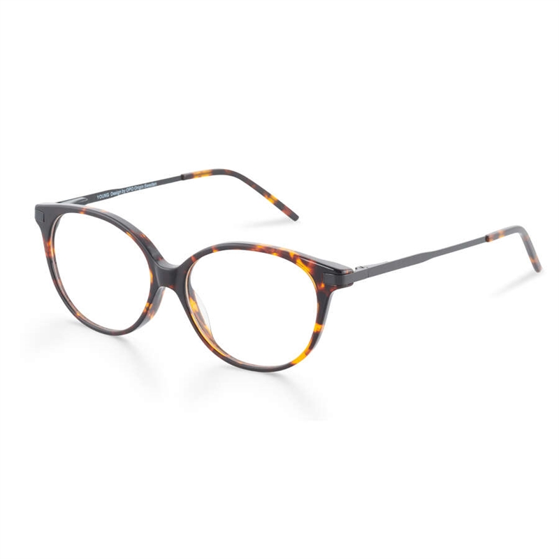 Young 1202 Brillestel (Form: Oval - Farve: Brun)
