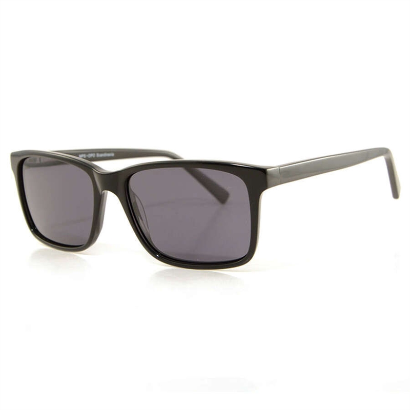 NPS 205 Solbrille (Form: Firkantet - Farve: Sort)