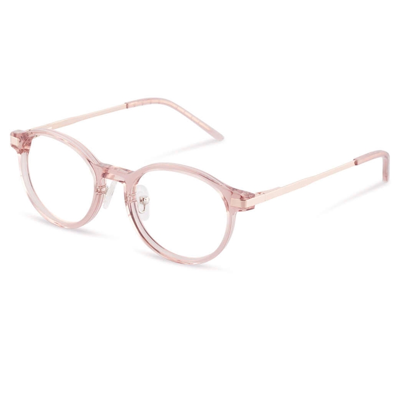 Young 1206 Brillestel (Form: Rund - Farve: Pink)