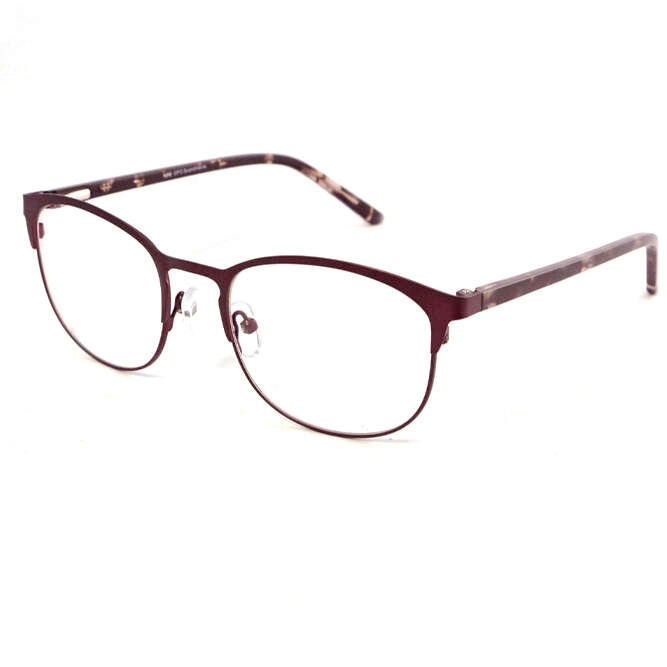 NPS 3182 Brillestel (Form: Oval - Farve: Rød)