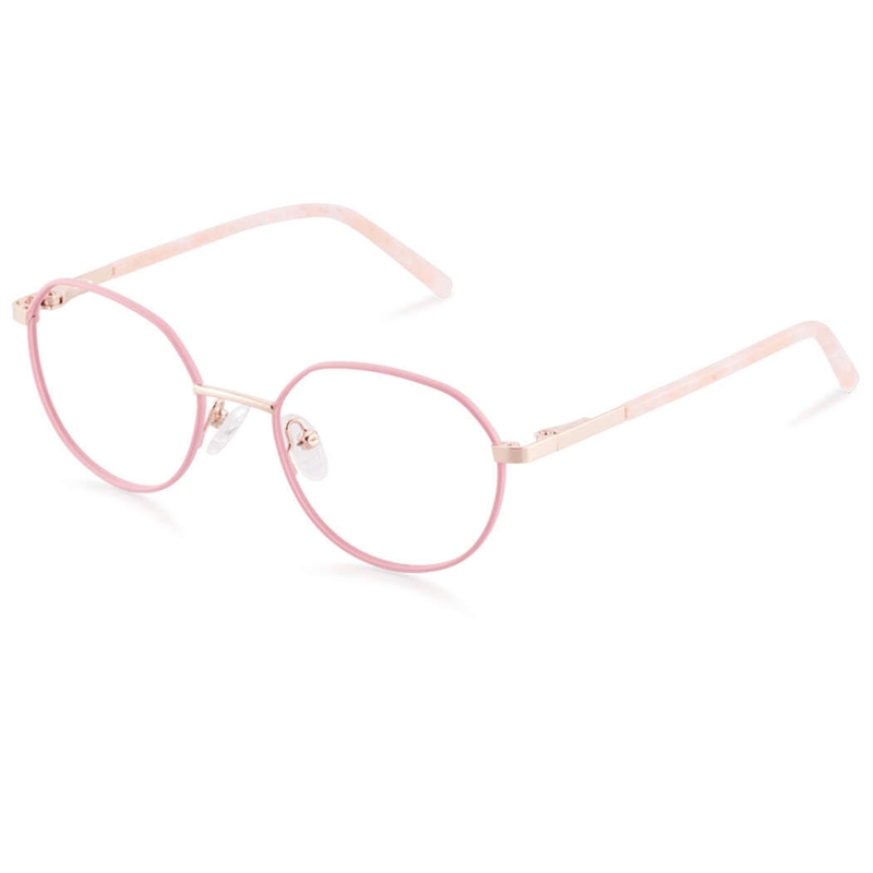 Young 2205 Brillestel (Form: Rund - Farve: Pink)