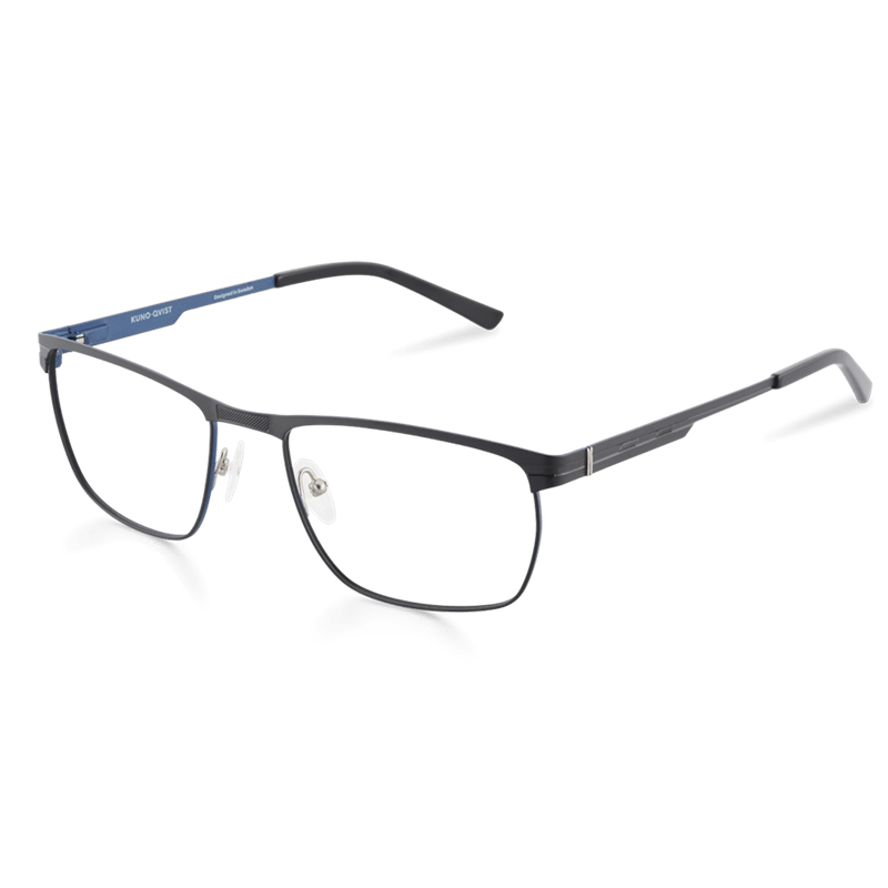 KunoQvist FRANKEN Brillestel (Form: Firkantet - Farve: Sort)