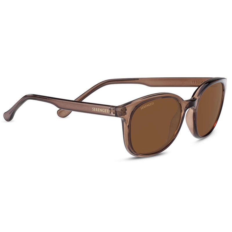 Serengeti MARA Solbrille (Form: Firkantet - Farve: Brun)
