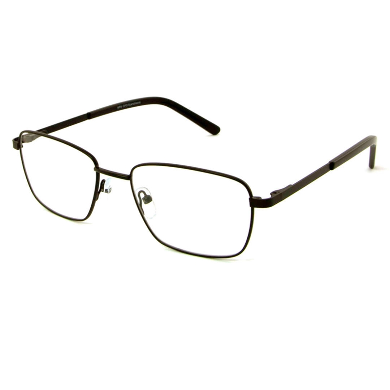 NPS 3186 Brillestel (Form: Firkantet - Farve: Sort)