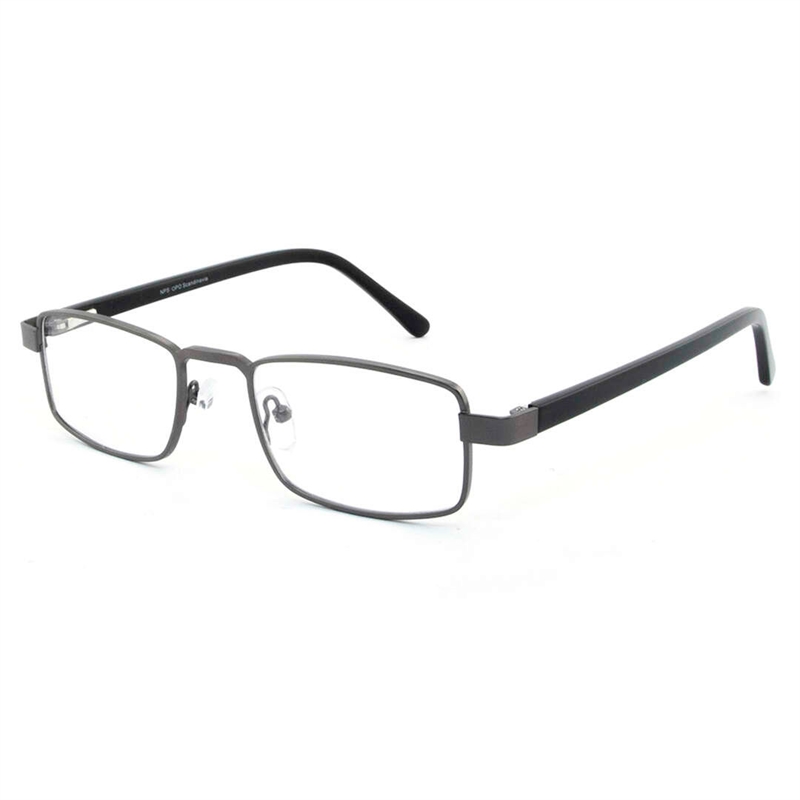 NPS 3185 Brillestel (Form: Firkantet - Farve: Grå)