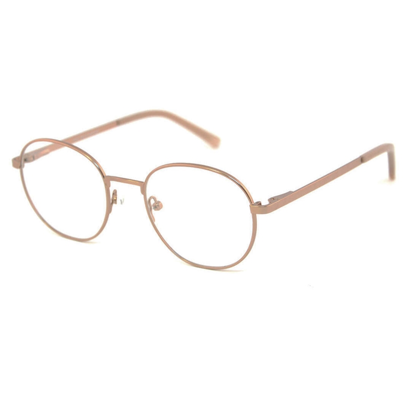 NPS 3178 Brillestel (Form: Rund - Farve: Guld)