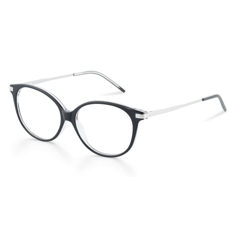 Young 1203 Brillestel (Form: Oval - Farve: Sort)
