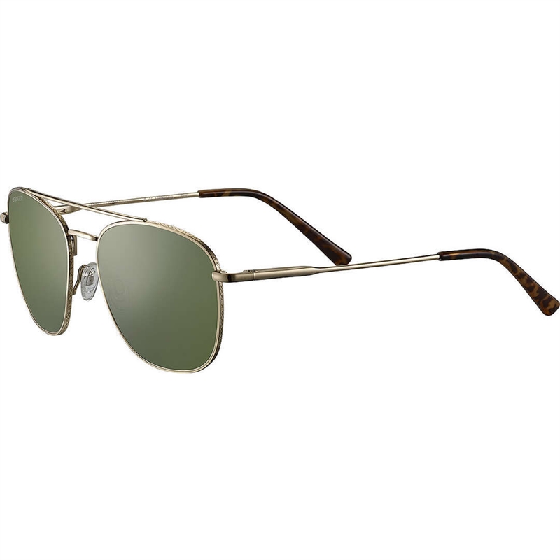 Serengeti CARROLL LARGE Solbrille (Form: Firkantet - Farve: Guld)