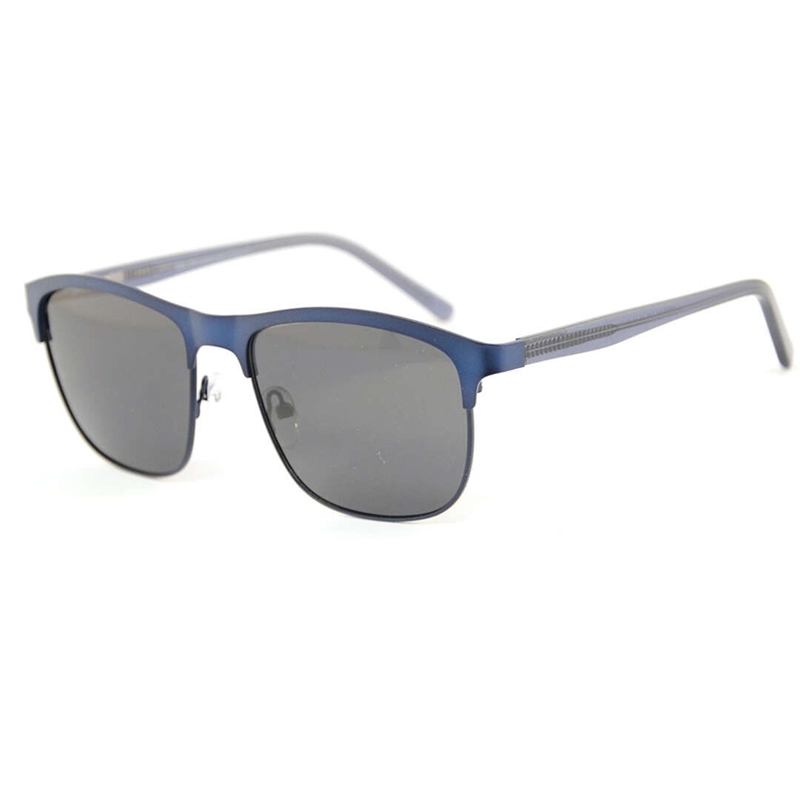 NPS 307 Solbrille (Form: Firkantet - Farve: Blå)