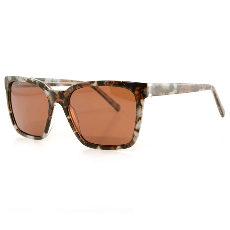 NPS 204 Solbrille (Form: Firkantet - Farve: Sort)
