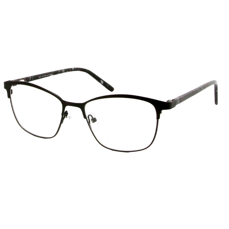 NPS 3188 Brillestel (Form: Oval - Farve: Sort)