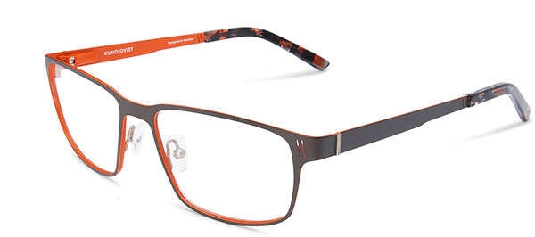 KunoQvist VEJDE Brillestel (Form: Firkantet - Farve: Grå)